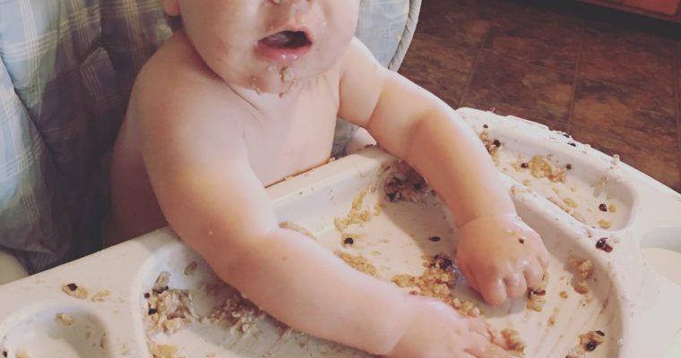 Now at almost 10 months he eats amazingly and loves all sorts of different foods!