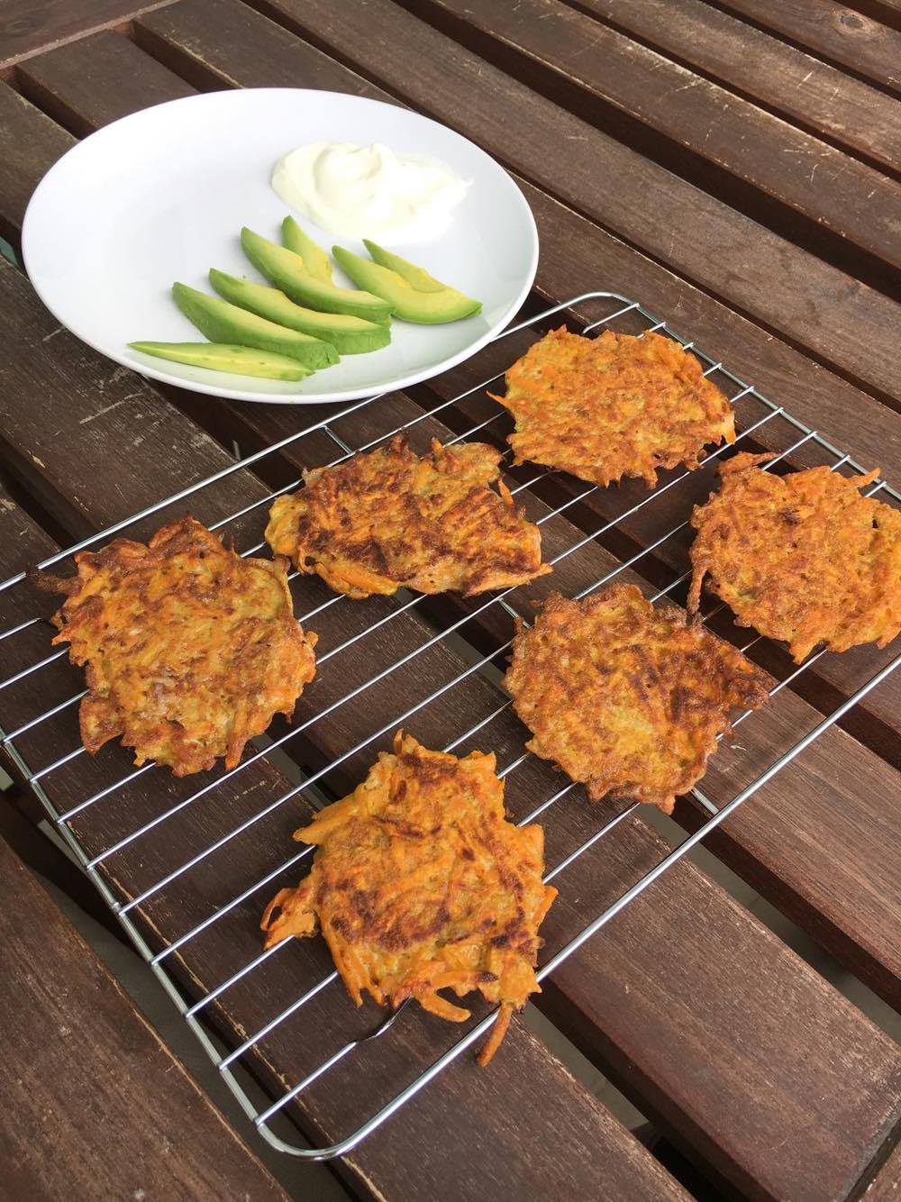 3-Ingredient Sweet Potato Fritters