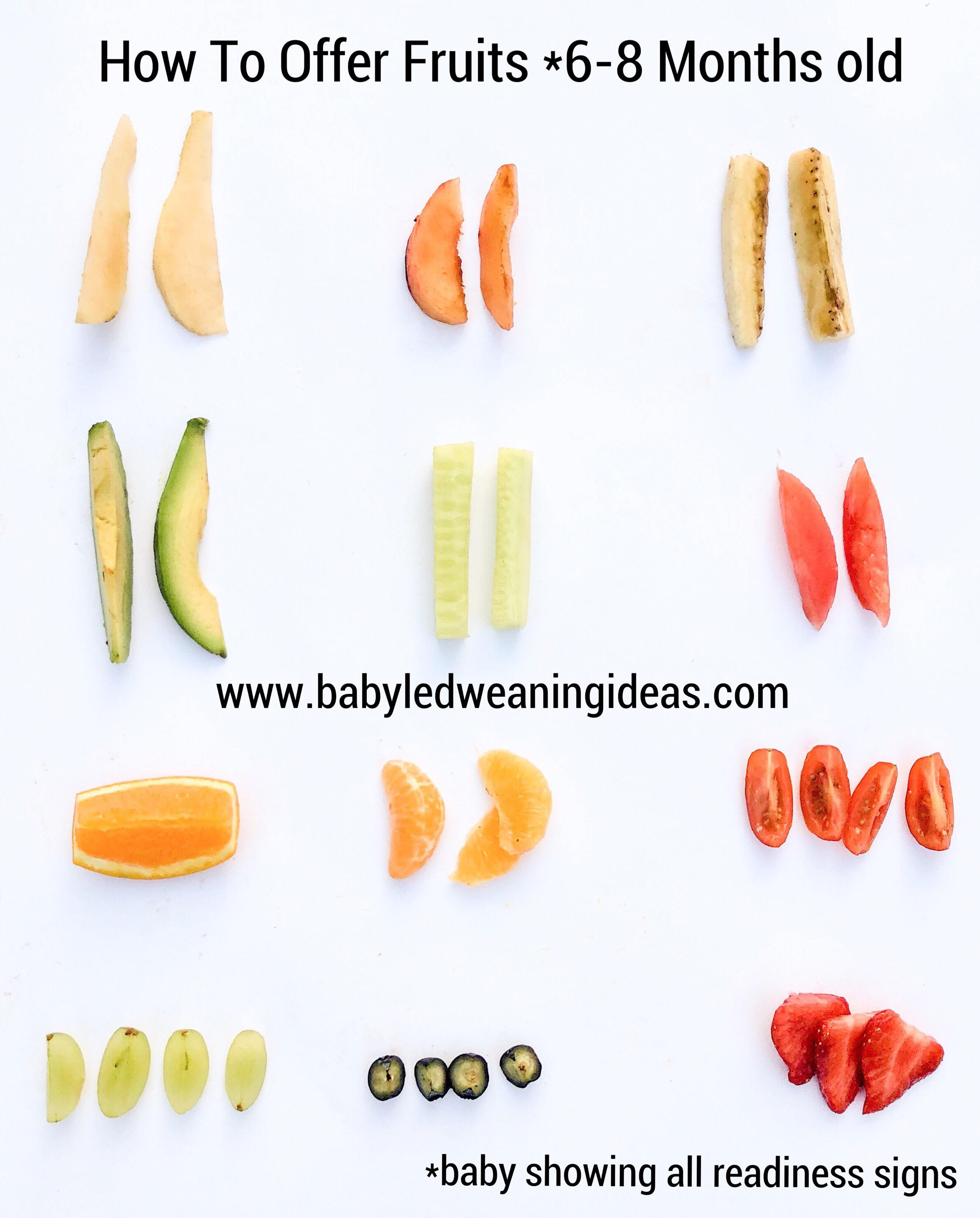 Fresh Fruit Sticks (in season)